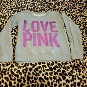 VS PINK sleep sweat shirt